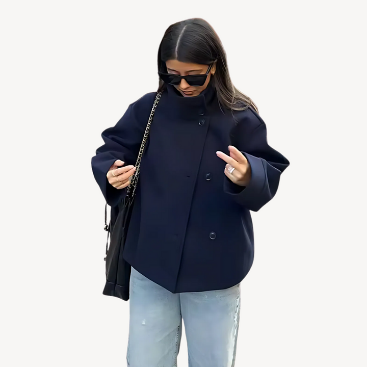 Women's Button Coat | Loravelle