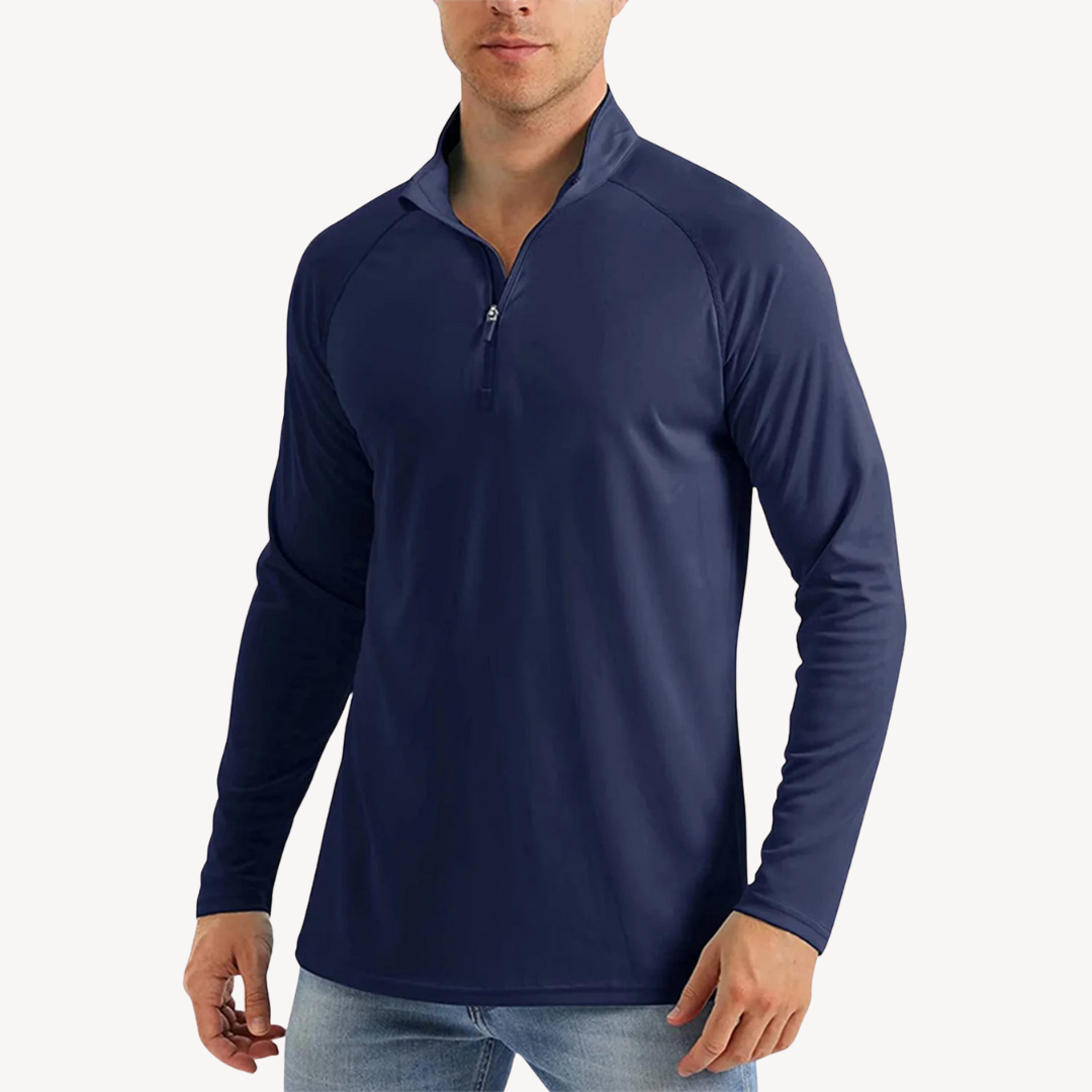 Men's Performance Half-Zip Pullover | Loravelle
