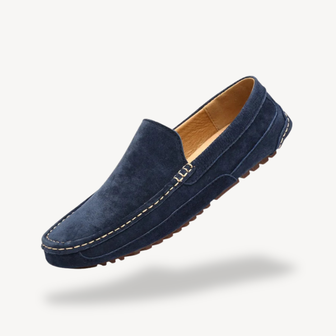 Men's Orthopedic Suede Loafers | Loravelle