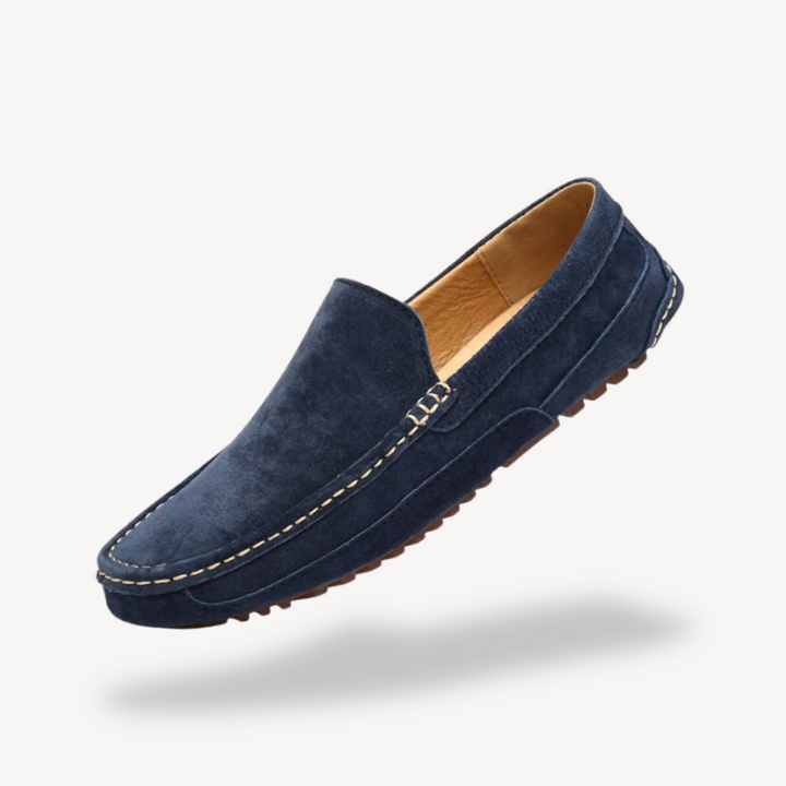 Men's Orthopedic Suede Loafers | Loravelle