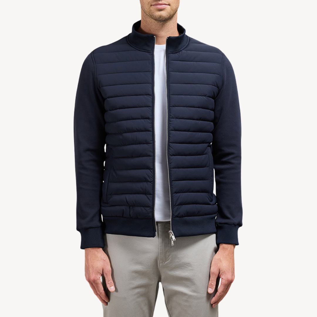 Men's Hybrid Puffer Jacket | Loravelle