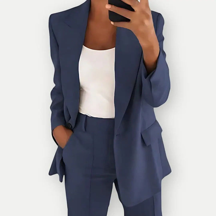 Suit Blazer Pants Set Women | Loravelle