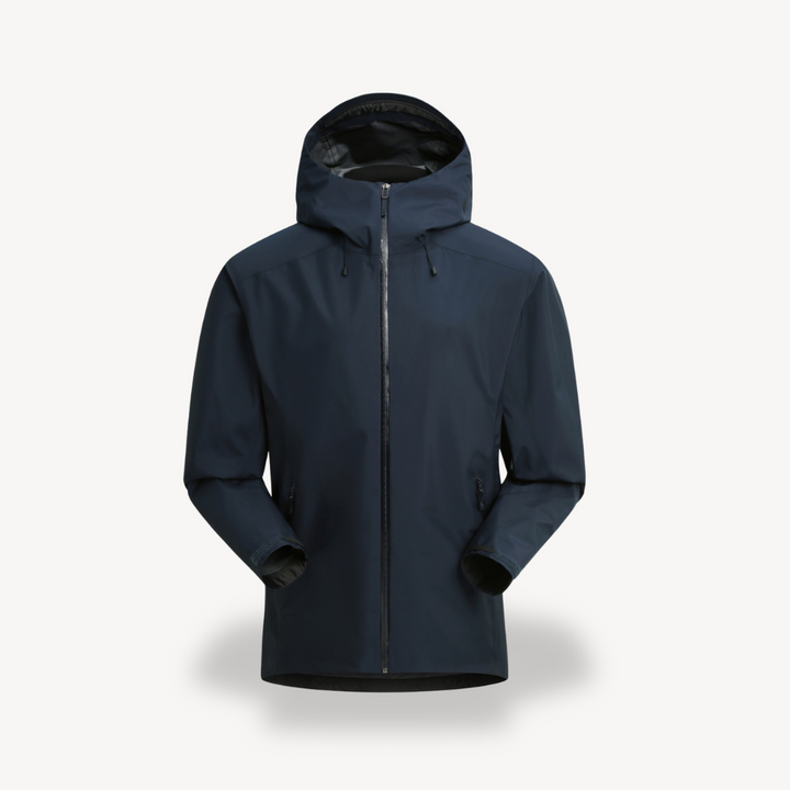 Unisex Waterproof Rain Jacket with Hood | Loravelle