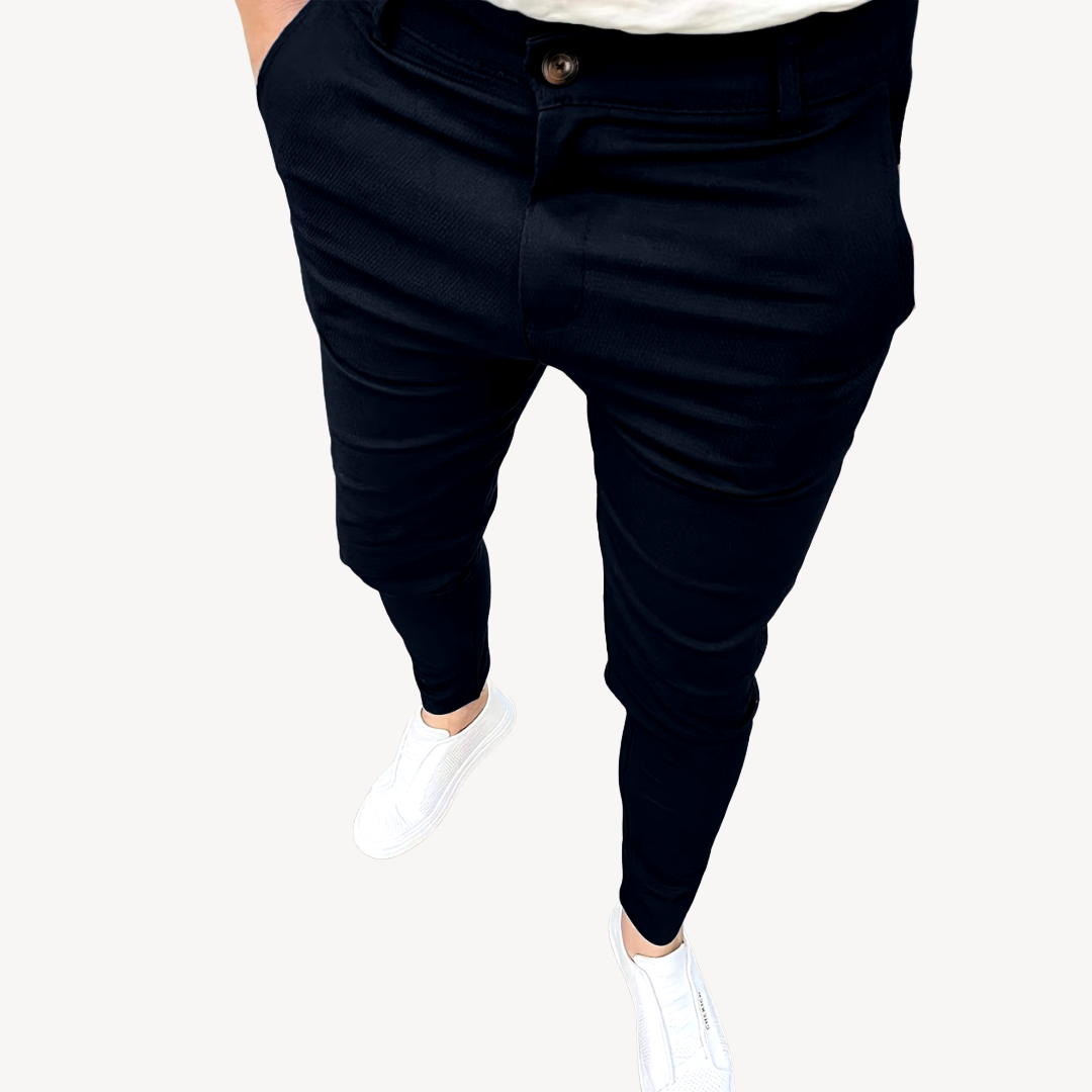 Men’s Slim Fit Stretch Dress Pants | Loravelle