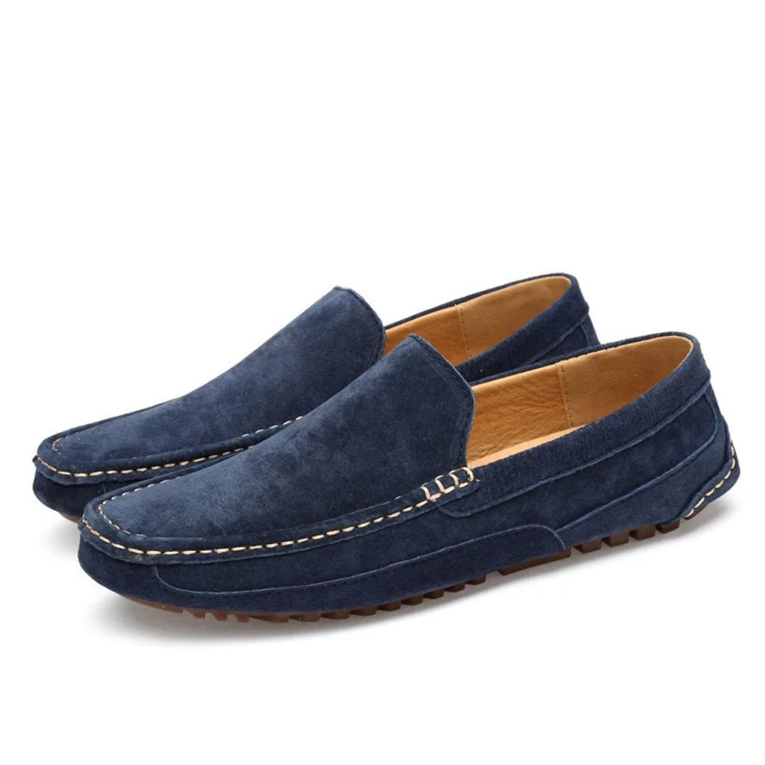 Suede Driving Orthopedic Loafers Men | Loravelle