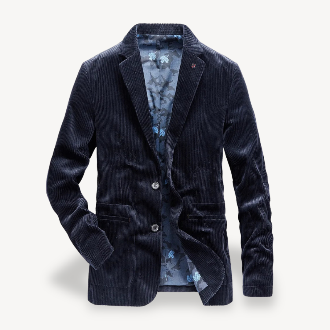Men's Slim Fit Corduroy Blazer | Loravelle