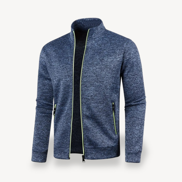 Men’s Zippered Track Jacket | Loravelle