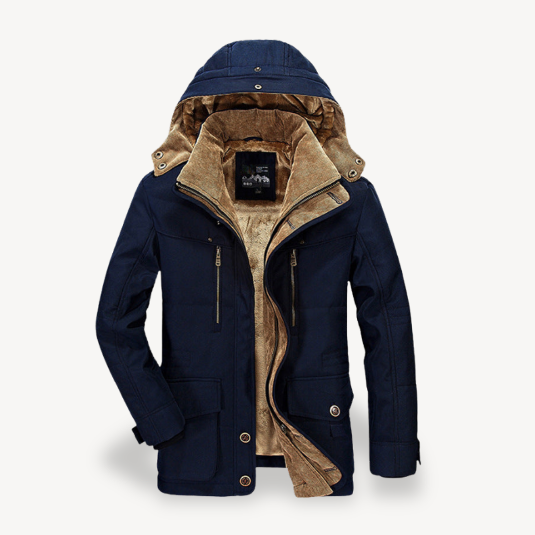 Men’s Winter Jacket with Fleece Lining | Loravelle