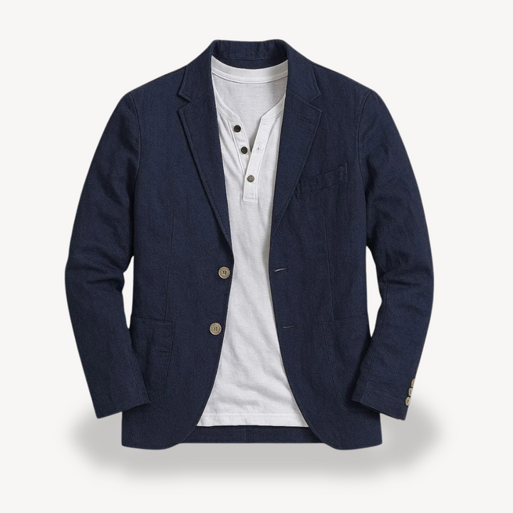 Men's Linen Blazer Jacket | Loravelle