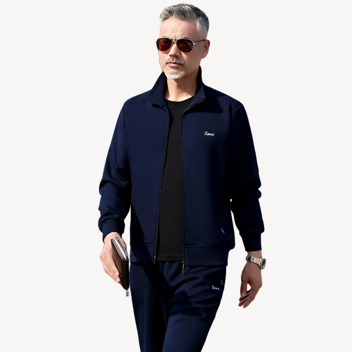 Men’s Zipper Tracksuit Set | Loravelle