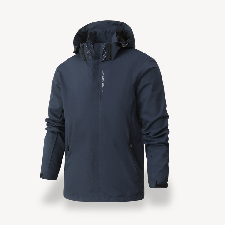 Men's Waterproof Windbreaker Hiking Jacket | Loravelle