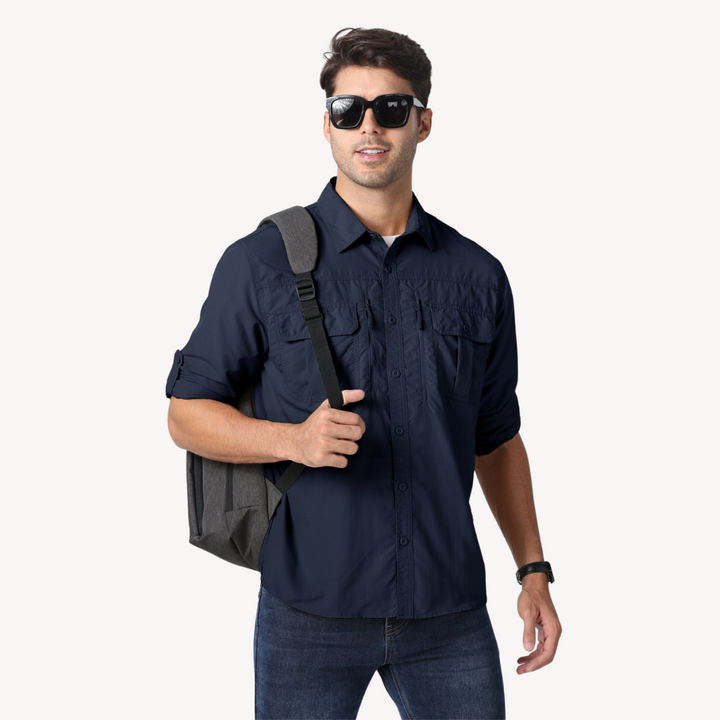 Men's Outdoor Tactical Long Sleeve Shirt | Loravelle