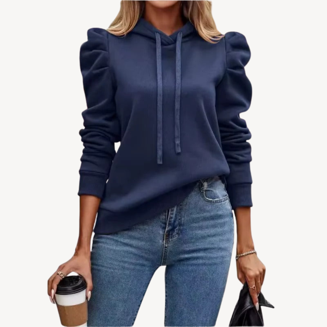 Puff Sleeve Hoodie for Women | Loravelle