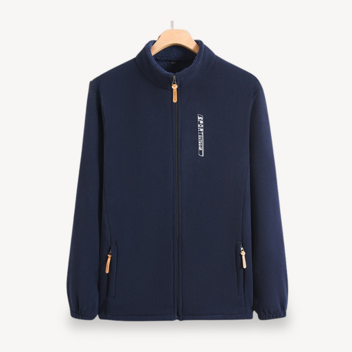 Men's Fleece Zipper Jacket | Loravelle