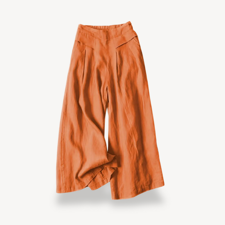 Women's Wide-Legged Linen Culottes | Loravelle