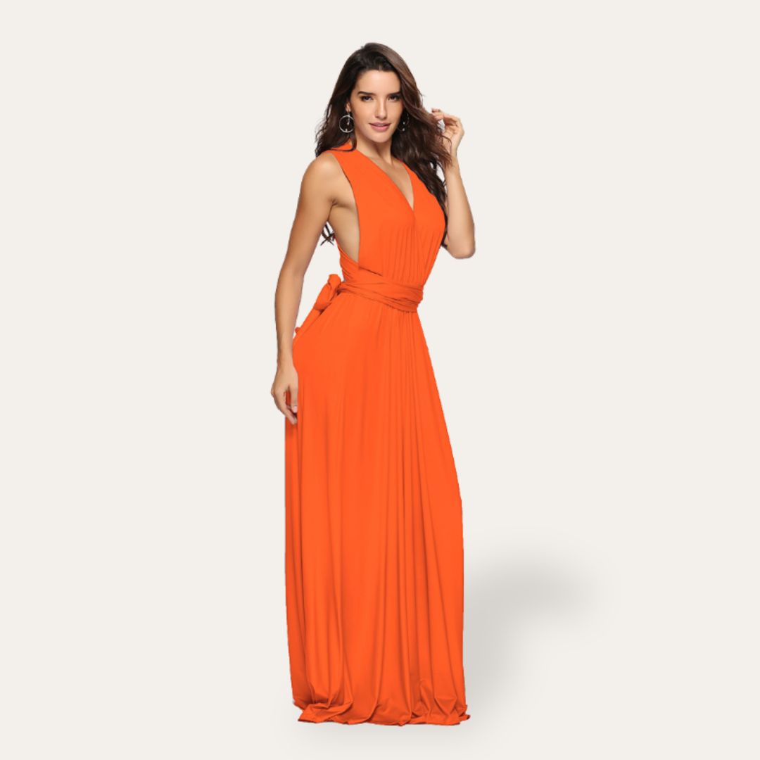 Jersey Knit Infinity Dress | Loravelle