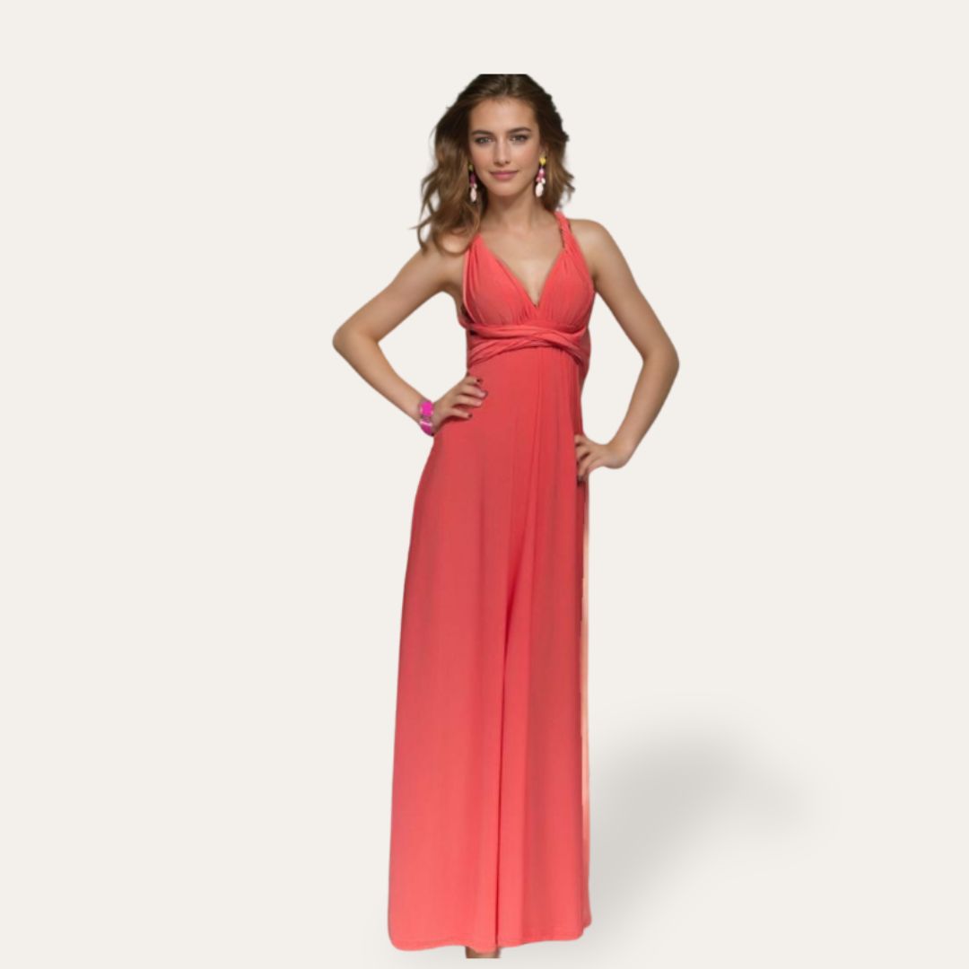 Jersey Knit Infinity Dress | Loravelle
