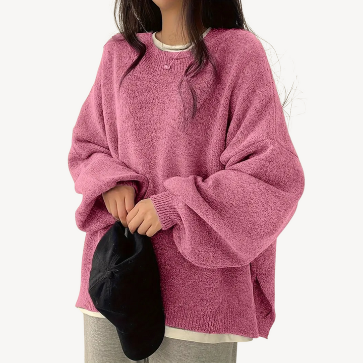 Oversized Knit Sweater | Loravelle