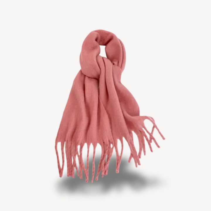 Fringed Wool Scarf | Loravelle