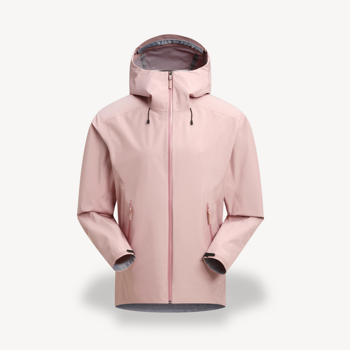 Unisex Waterproof Rain Jacket with Hood | Loravelle