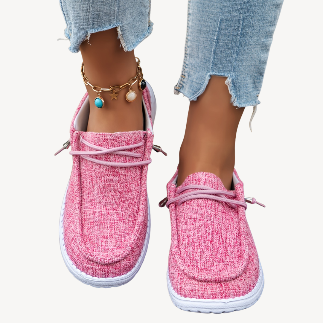 Orthopedic Slip-On Canvas Shoes | Loravelle