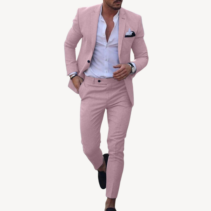 Men’s Slim Fit Suit Set | Loravelle