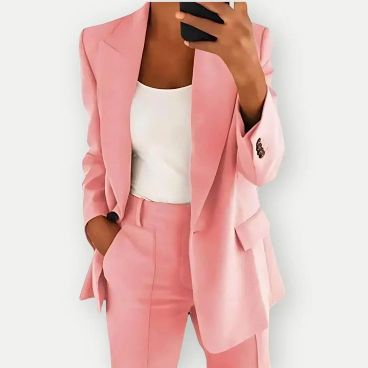 Suit Blazer Pants Set Women | Loravelle