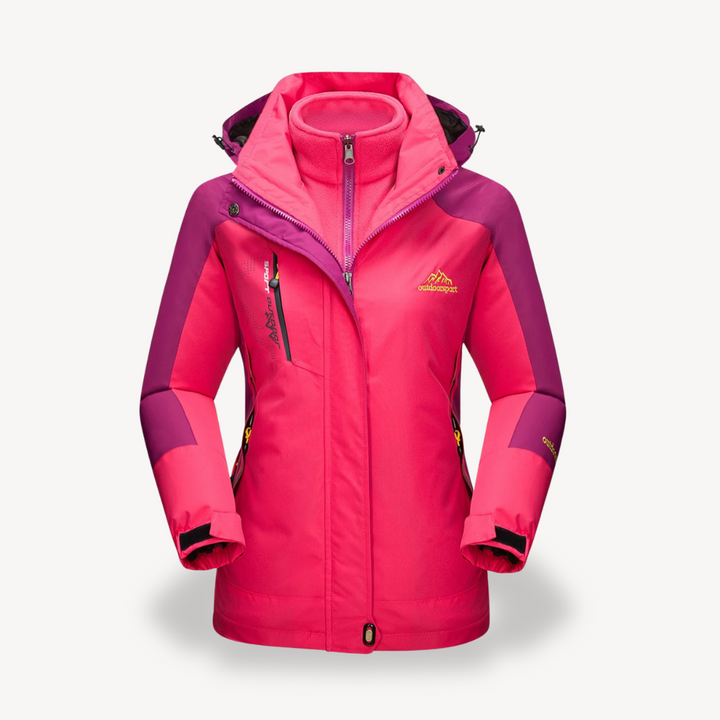 Women's 3-in-1 Waterproof Ski Jacket | Loravelle