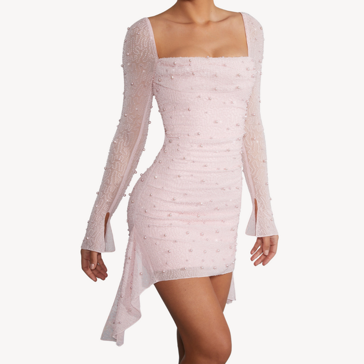 Loravelle | Women's Sequin Mesh Dress – Elegant Partywear