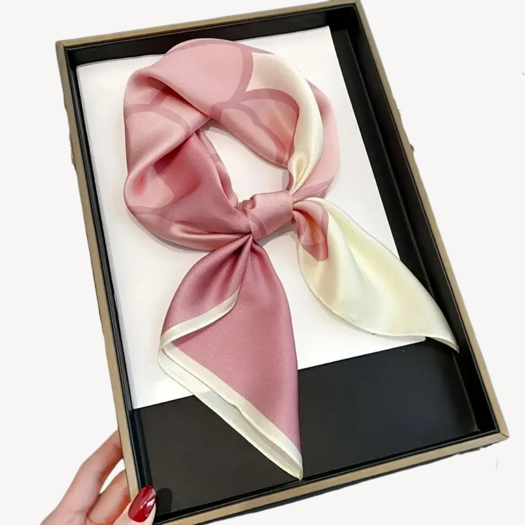 Silk Printed Scarf for Women | Loravelle