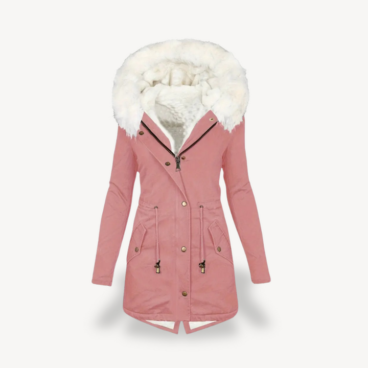 Women's Faux Fur Hooded Parka Jacket | Loravelle