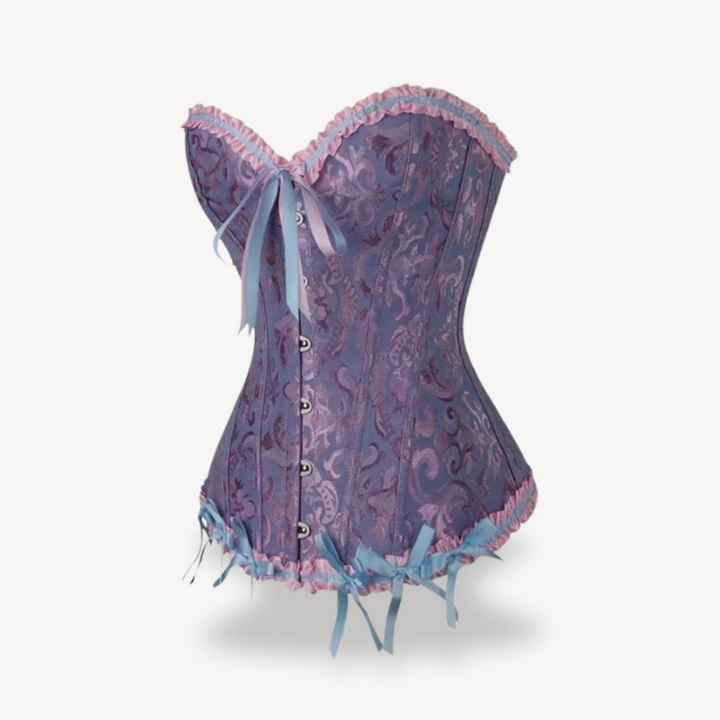 Women’s Satin Lace Up Corset Top | Loravelle