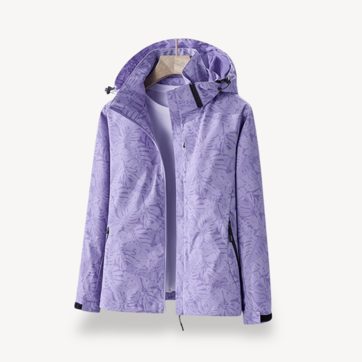 Men's Floral Print Windbreaker Jacket | Loravelle