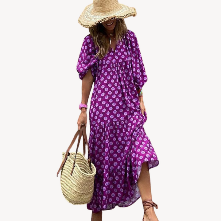 Loravelle | Women's Boho Maxi Dress