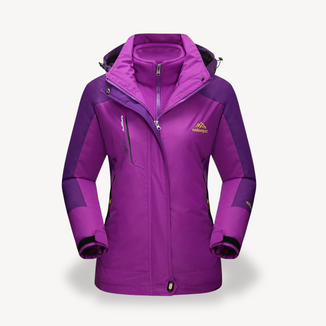 Women's 3-in-1 Waterproof Ski Jacket | Loravelle