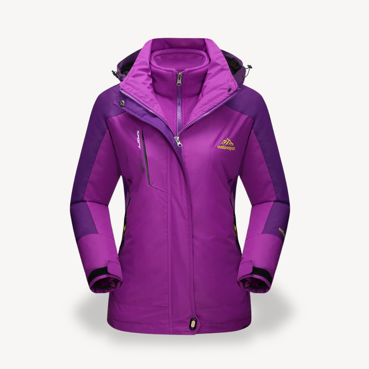 Women's 3-in-1 Waterproof Ski Jacket | Loravelle