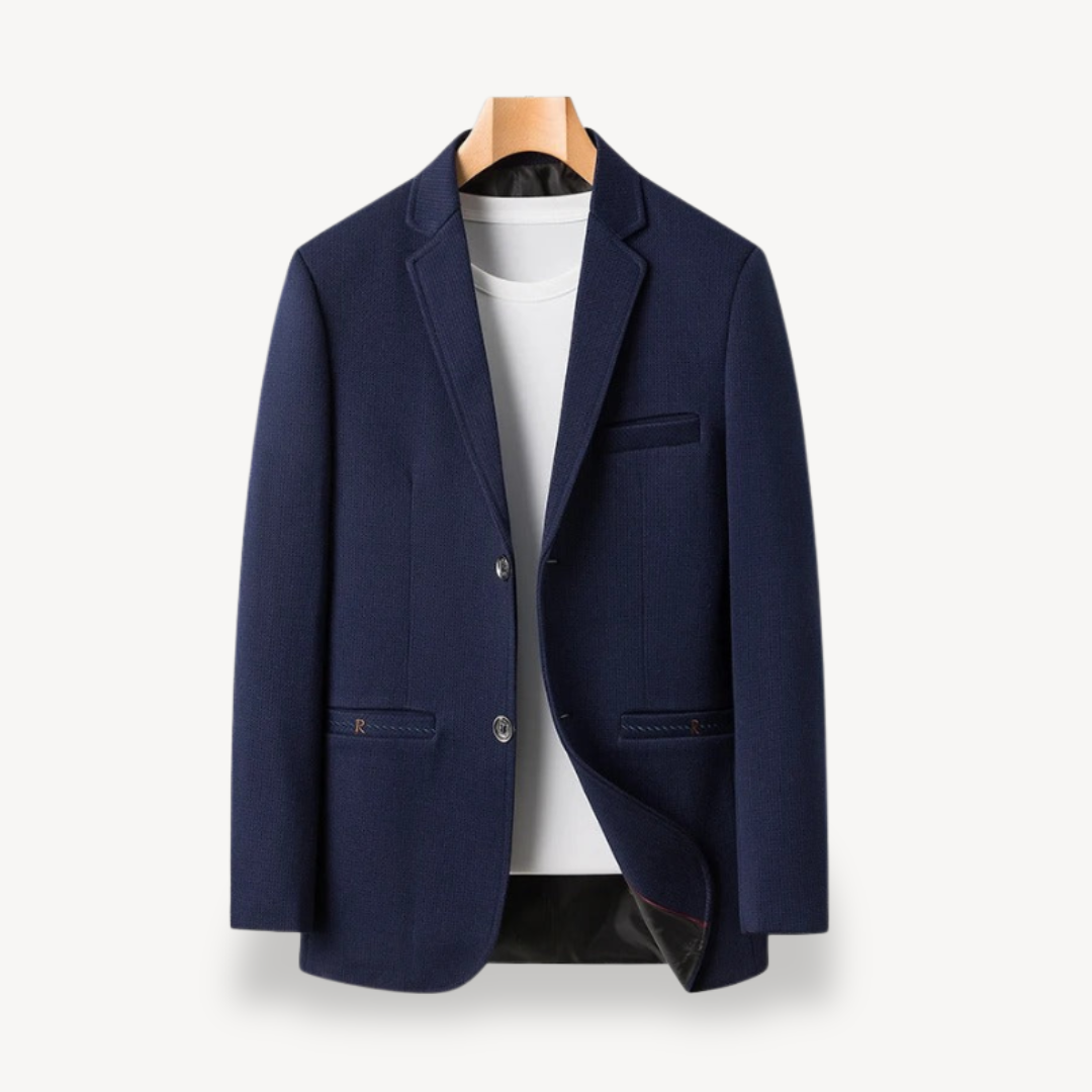 Casual Men’s Button Closure Blazer | Loravelle