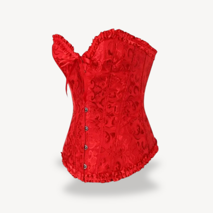 Women’s Satin Lace Up Corset Top | Loravelle