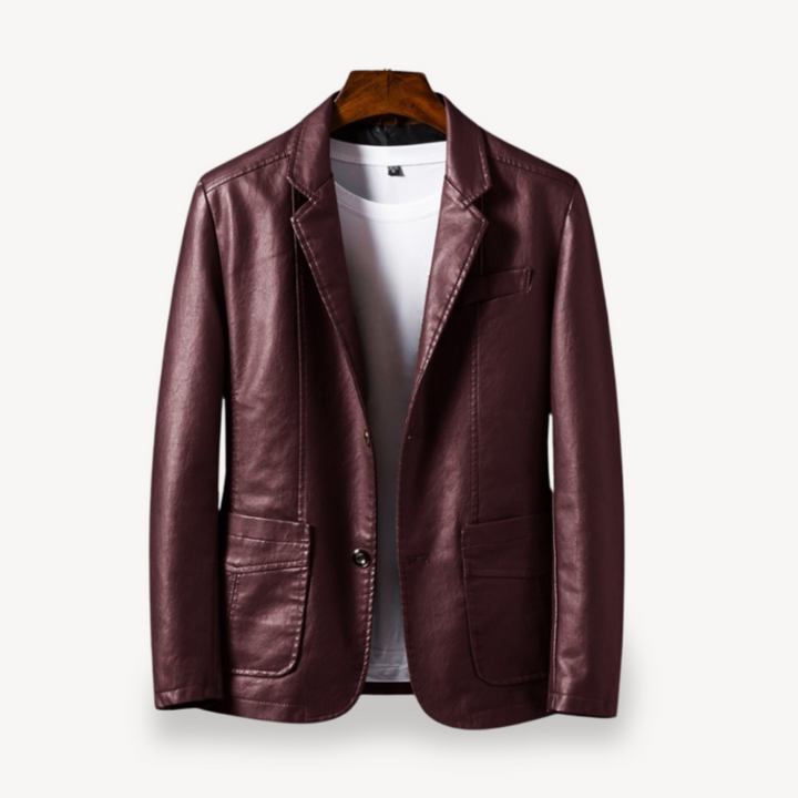 Leather Blazer for Women | Loravelle