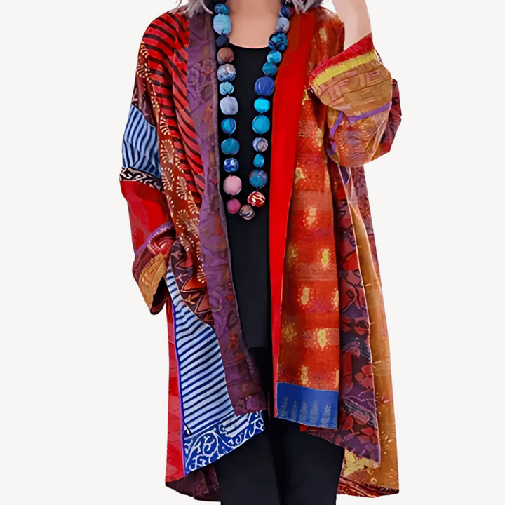 Patterned Kimono Cardigan for Women | Loravelle