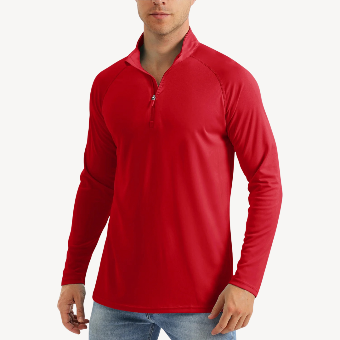 Men's Performance Half-Zip Pullover | Loravelle