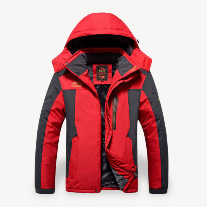 Men's Waterproof Fleece Ski Jacket | Loravelle