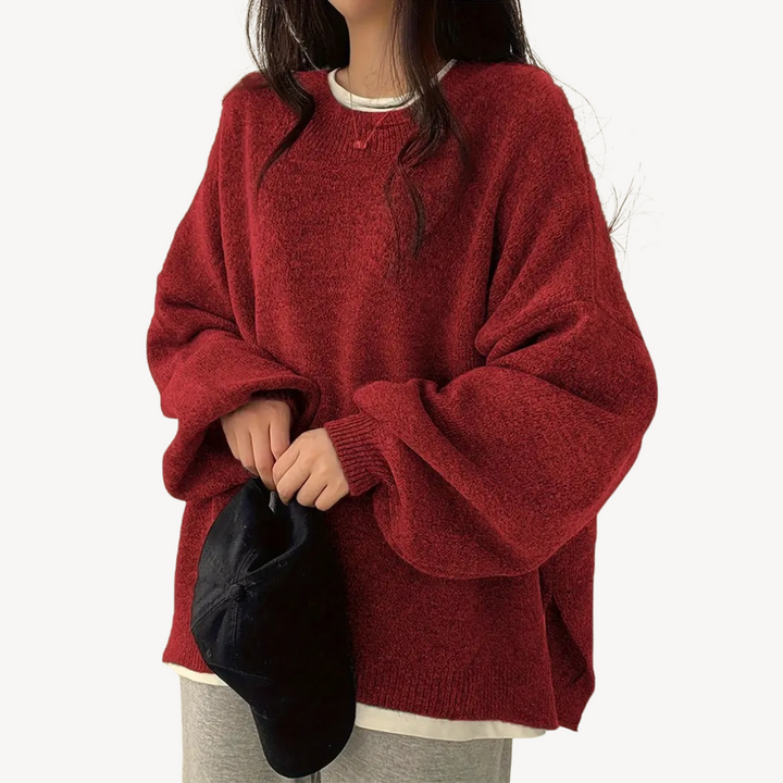 Oversized Knit Sweater | Loravelle