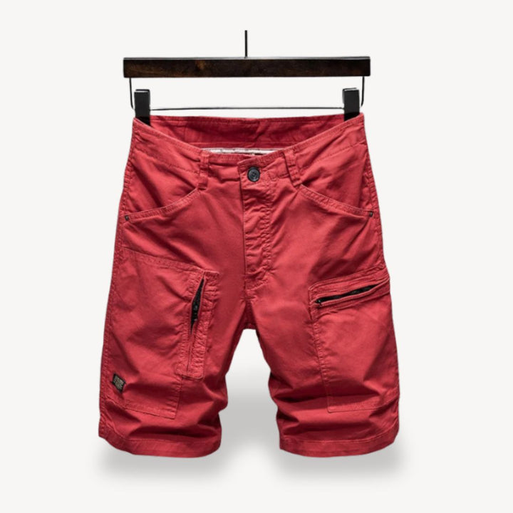 Cotton Cargo Shorts Men | Loravelle