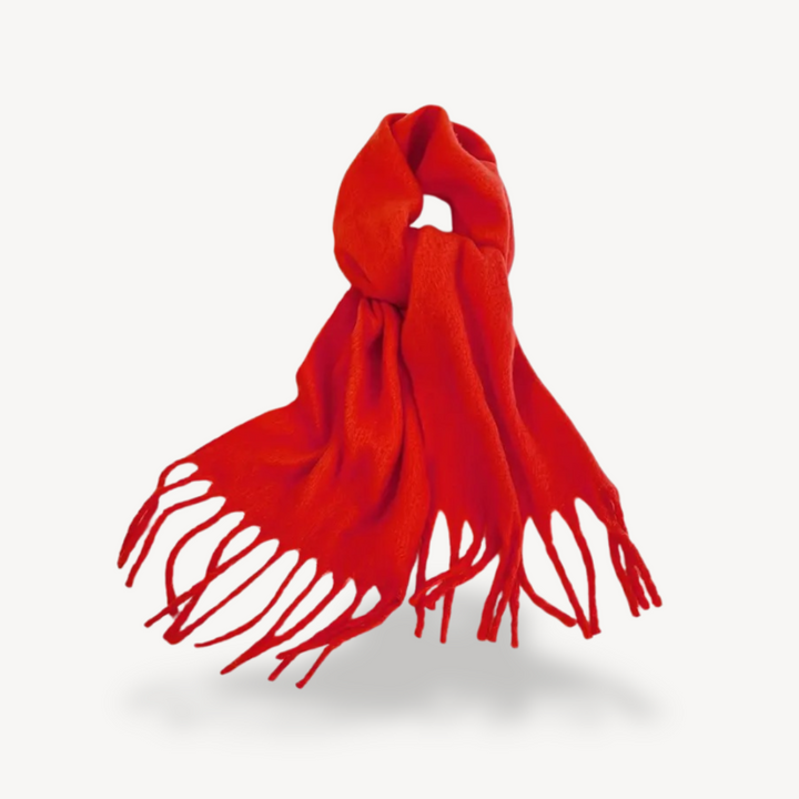 Fringed Wool Scarf | Loravelle