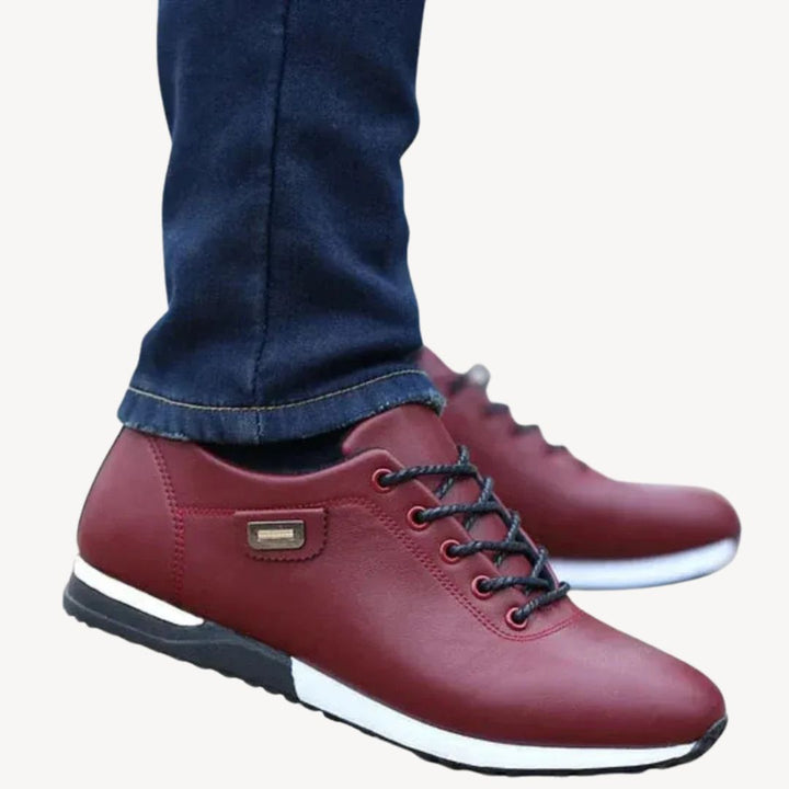 Men's PU Leather Orthopedic Shoes | Loravelle