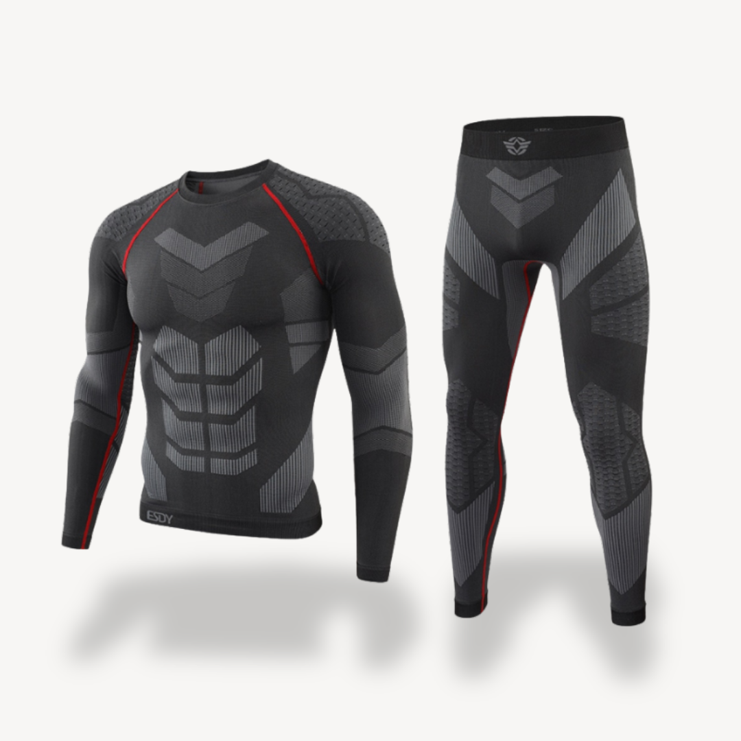 Men's Compression Workout Shirt & Leggings Set | Loravelle