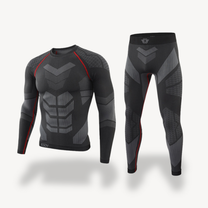 Men's Compression Workout Shirt & Leggings Set | Loravelle