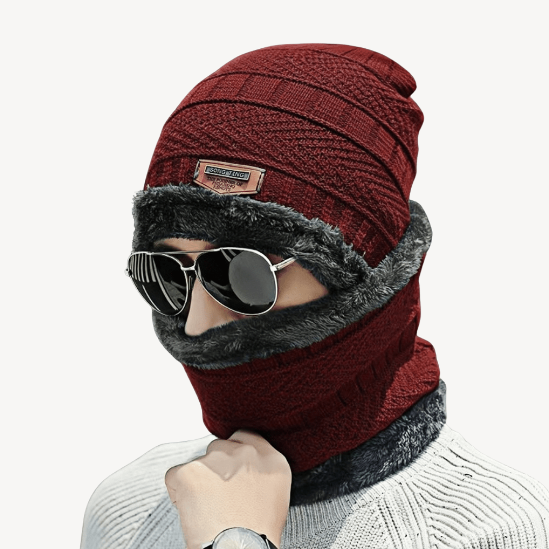 Men's Winter Beanie and Scarf Set | Loravelle