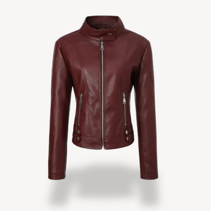 Faux Leather Jacket for Women | Loravelle